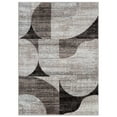 thumbnail image 2 of World Rug Gallery Modern Geometric Design Area Rug - BROWN 5' X 7', 2 of 8