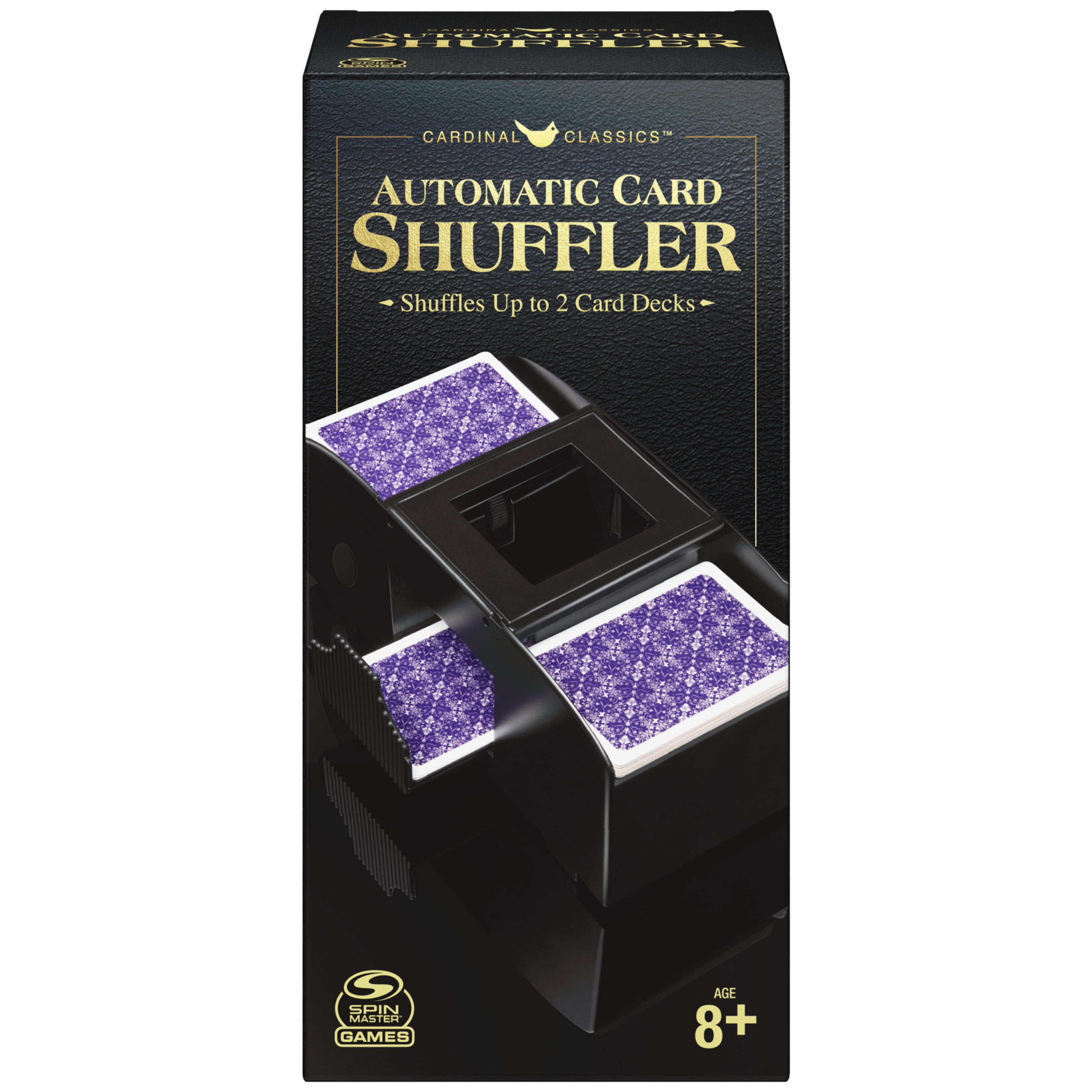 Automatic Card Shuffler for Poker and Other Games, for Families and Kids Ages 8 and up