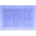 thumbnail image 1 of Ahgly Company Indoor Rectangle Oriental Blue Modern Area Rugs, 5' x 7', 1 of 4