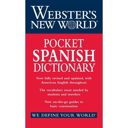 Webster's New World Pocket Spanish Dictionary (Best Spoken Spanish In The World)