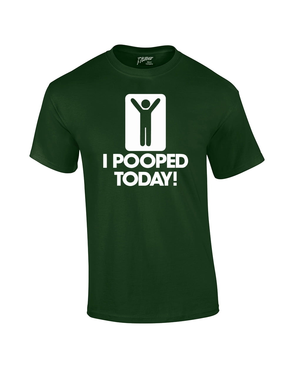 I Pooped Today T-shirt Funny Humorous Comic Stick Figure Sign Happy ! Short - Picture 54 of 126