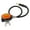 Orange, variant on Explorer Scuba Diving 2nd Stage Regulator Dive Octopus Hookah Hose Kit 145PSI