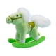 thumbnail image 5 of Caballo mecedor de peluche de 5,91 pulgadas, juguete de peluche, animal de granja, decoración para sofá verde, 5 of 9