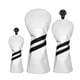 thumbnail image 1 of 3 fundas de madera para palos de golf con etiqueta intercambiable de PU y cuello largo. Blanco, 1 of 9