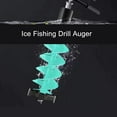 thumbnail image 4 of Electric Drill Auger, Ice Drill Auger Heavy Duty Nylon 28 Inch Long With Locator For Winter Fishing, 4 of 8