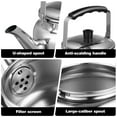 Stainless Steel Water Kettle Stovetop Teapot with Antiiscald Handle