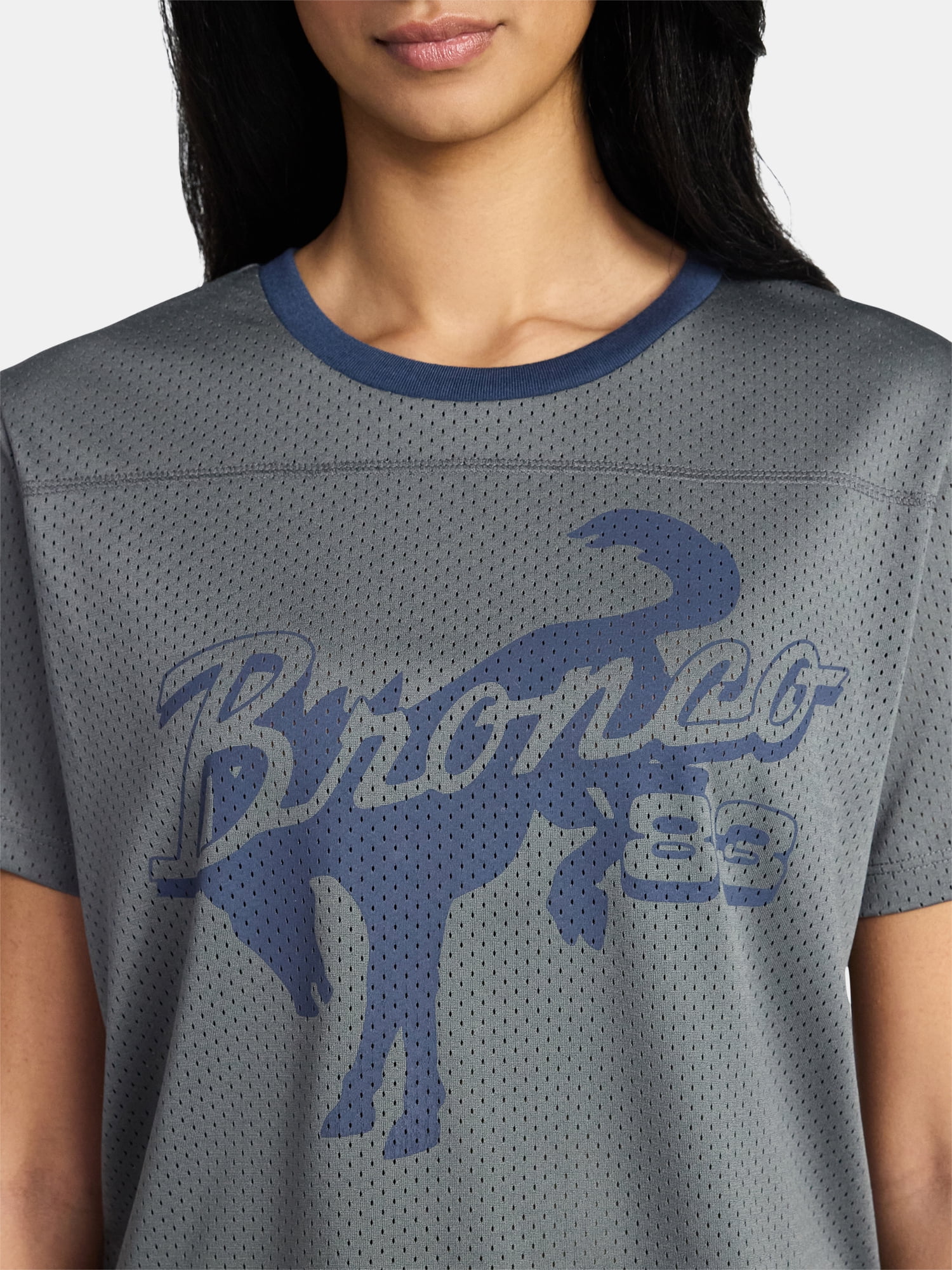 Ford Bronco Women's Graphic Jersey with Short Sleeves, Sizes XXS-XXL