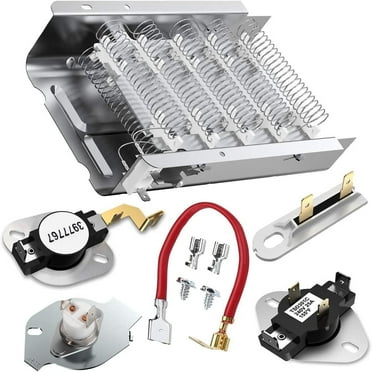 Dryer Heating Element 279838 Thermostat Kit 279816, 3392519, 3387134