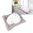 thumbnail image 1 of Life Like Simulation Cat, Soft Furry Cat Figurine Model For Kids Home Decor Props, 1 of 8