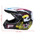 thumbnail image 3 of Motorcycle Helmet Racing Helmet Motorbike Adult Helmet-Black 3||M, 3 of 7