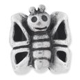 thumbnail image 3 of 925 Sterling Silver Charm For Bracelet Kids Butterfly Bead Kid Line, 3 of 8
