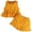 Yellow, variant on Baby Girl Clothes Cute Outfits Girls Linen Bow Tank Tops Ruffle Shorts Set Spring Summer Clothes for Kids(Yellow,9-12 Months)