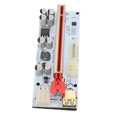 thumbnail image 4 of Tarjeta adaptadora PCIE Riser 8 para GPU, PCIE Riser firme, uso conveniente, 4 of 9