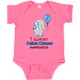 thumbnail image 3 of Inktastic I Support Colon Cancer Awareness Elephant with Balloon Boys or Girls Baby Bodysuit, 3 of 5