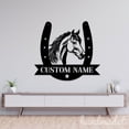 thumbnail image 4 of Handmadetneonsign Horse Head Metal Wall Art Light, Horseshoe Metal Sign Wall Decor, Horseshoe Metal Decor 49616, 4 of 5