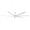 White, variant on 72' Atlanta Indoor/Outdoor Black DC Ceiling Fan with LED Light and Remote