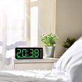 thumbnail image 4 of uhnmki Digital Alarm Clock Electronic Clock Functional LED Clock Children S Bedside Silent Clock 2.5x15.5x6.3cm, 4 of 6