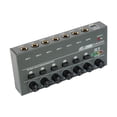 thumbnail image 1 of Mezclador de audio Mezclador de sonido portátil 6 Interfaz USB estéreo Mini mezclador de audio profesional para grabación de estudio, 1 of 7