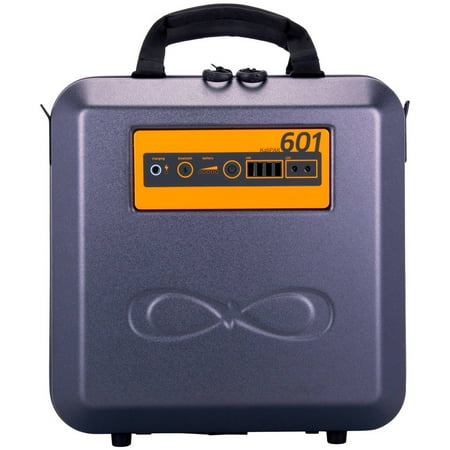 Kalisaya KP601 KaliPAK 558-Watt Hour Portable Solar Generator System w/ 40W Solar Panel Included, 4xUSB, 2X12V, Storage/ Phones/ Lights/ Freezers/CPAP Machine/Drones