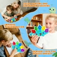 thumbnail image 4 of Gynky Dinosaur Color Sorting Sensory Toys for Toddler Kids Christmas Stocking Stuffers Fidget Toys Matching Game Roadtrip Travel Essential Boys Girls, 4 of 8