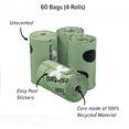 thumbnail image 4 of ez-Ripz 100% Compostable Pet Waste Bags, ASTM D6400 Compliant, Plant Based Doggie Bags, 4 of 5