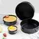thumbnail image 3 of Molde redondo para pasteles con bandeja para hornear con cerradura Juego de moldes para pasteles Bandeja para hornear pasteles de gasa que no se mancha, 3 of 5