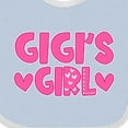 thumbnail image 4 of Inktastic Gigi's Girl Granddaughter Girls Baby Bib, 4 of 4