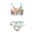 thumbnail image 5 of Kdxio Animals-1 for Womens High Waisted Bikini Top Sports Style Two Piece Bathing Suits, 5 of 5