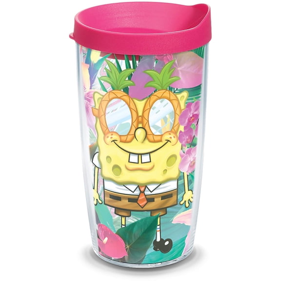 Tervis Nickelodeon Double Walled Insulated Tumbler Travel Cup, 16oz, Classic