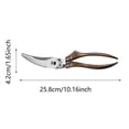 thumbnail image 3 of BotaniNest Stainless Steel Bone Cut Kitchen Scissors Heavy Duty Kitchen Scissors For Bone Cutting Poultry Shears With Handle Function Snips For Chicken Meat, 3 of 4