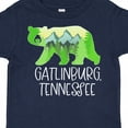 thumbnail image 4 of Inktastic Gatlinburg, Tennessee- Mountains and Bear Shape Boys or Girls Toddler T-Shirt, 4 of 5