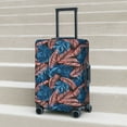 thumbnail image 6 of Disketp Tropical Leaves Elastic Travel Luggage Cover Travel Suitcase Protective Cover For Trunk Case Apply To 18''-32'' Suitcase Cover-Small, 6 of 7