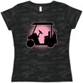 thumbnail image 3 of Inktastic Golfing Girls Golf Cart Women's T-Shirt, 3 of 5