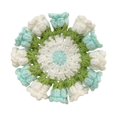 thumbnail image 3 of Flower Coaster Coaster Cup Mat reutilizable con el regalo adorable resistente al calor Lily of the Valley Coaster Protector para la barra, 3 of 8