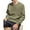Military Green Heather, variant on Ma Croix Mens Premium Fleece Crewneck Sweatshirt Casual Brushed Cotton Sweater