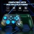 thumbnail image 5 of Turpow RGB Wireless Controller for Xbox One, Game Controller with WIFI Compatible with Xbox One S/X, Series X/S and PC, with Turbo, 3.5mm Audio Jack and Built-in 650mAh Rechargeable Battery, 5 of 9