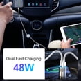 thumbnail image 5 of Car Charger, Quick Charging 48W 2-Port USB-C & USB-A Car Power Adapter PD/QC, 5 of 7
