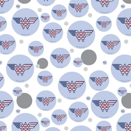 Wonder Woman USA American Flag Logo Premium Gift Wrap Wrapping Paper Roll