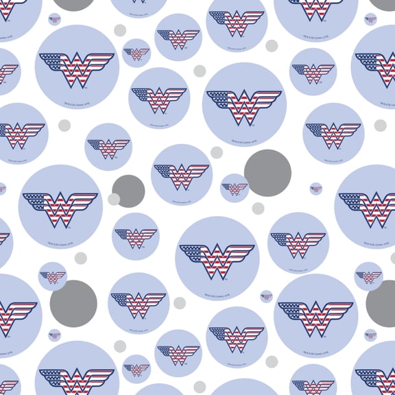 Wonder Woman USA American Flag Logo Premium Gift Wrap Wrapping Paper Roll