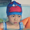 thumbnail image 4 of Swimming Hat Breathable High Elastic Quick-drying Ear Protection Cartoon Print Swim Pool Hat for Children, 4 of 7