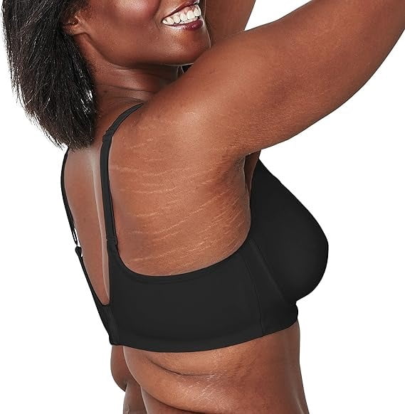 Women's Playtex US4699 18 Hour Bounce Control Wirefree Bra (Black 38DD)