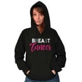 thumbnail image 4 of Beat Breast Cancer Support Awareness Hoodie Sweatshirt Women Brisco Brands M, 4 of 6