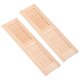 thumbnail image 3 of 2 Pcs Mini Doll Miniature Shutters Bonsai Decor Miniature Wooden Exterior Door Miniature Doll Furniture, 3 of 3