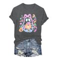 thumbnail image 6 of Halloween Shirt For Women Short Sleeve Tee T Shirt Printing Loose Top Halloween Boo Shirts Halloween Ghost Tshirts, 6 of 7