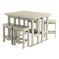 thumbnail image 2 of Highwood 6-pc Lehigh Balcony Set - Counter Height, Outdoor, Eco-friendly, Synthetic Wood, 2 of 8