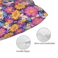 thumbnail image 3 of Pofeuu Skull daisy flower Print Polyester Microfiber Plush Pillowcases, Super Soft and Cozy Pillow Case Covers with Envelop Closure（Pillow core not included）-20"x30", 3 of 6