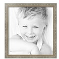 thumbnail image 2 of ArtToFrames 15" x 16" Champagne Pebble Metallic Picture Frame, 15x16 inch Silver Wood Poster Frame (WOM-5258),  Pack, 2 of 7
