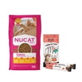 thumbnail image 1 of Nucat 15 kg + MIAUKISS LICKABLE SALMON 4 PACK 56GR, 1 of 3