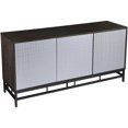 thumbnail image 1 of SEI Meubles Virton Contemporain Buffet en Bois Gris, 1 of 3