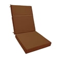 thumbnail image 2 of Cojín para silla de patio, cojín para silla de jardín, acolchado grueso, espuma de alta densidad, mecedora Marrón, 2 of 9